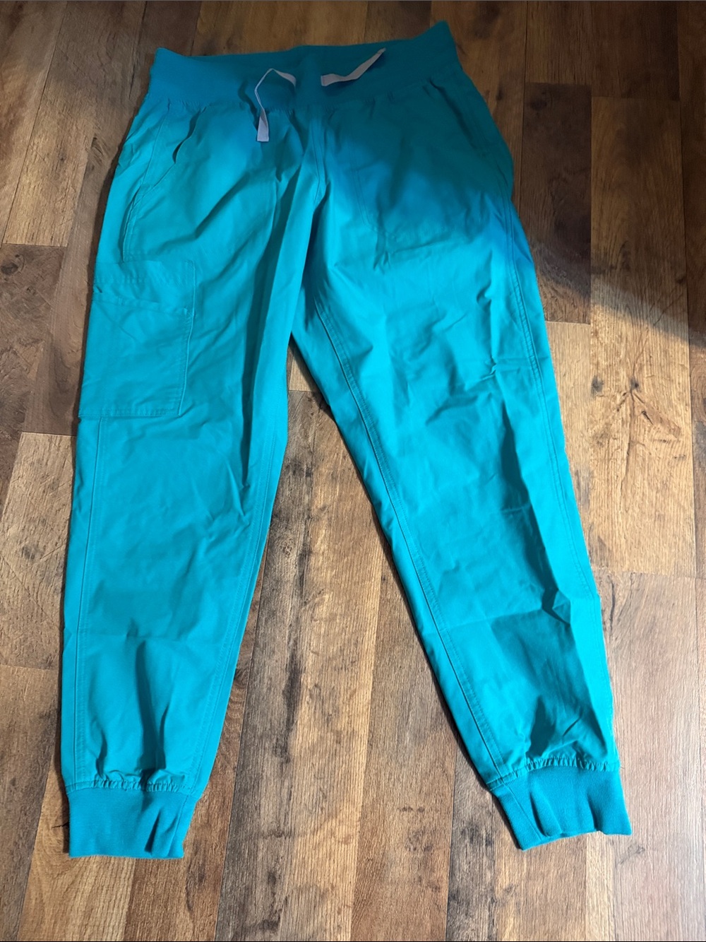 Women’s Carhartt Teal Jogger Pants - size medium petite